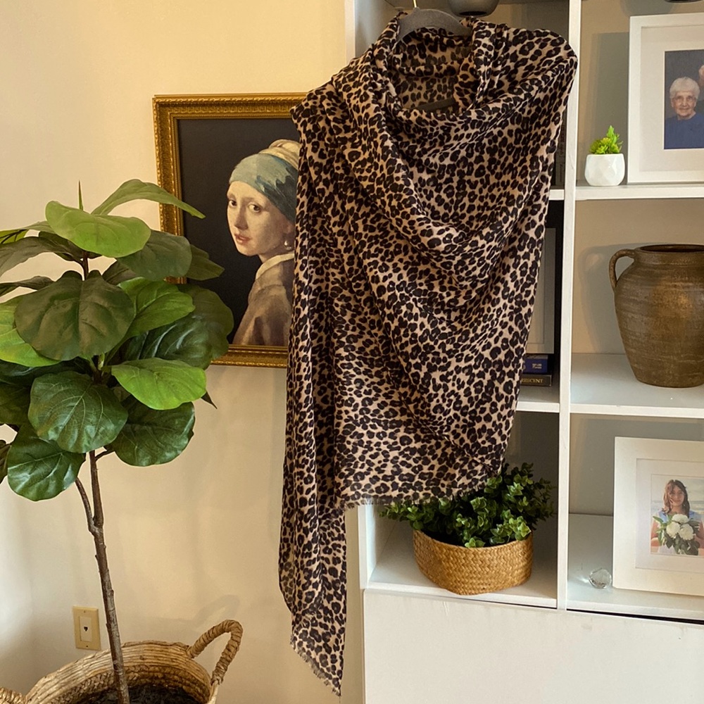 Animal Print Scarf